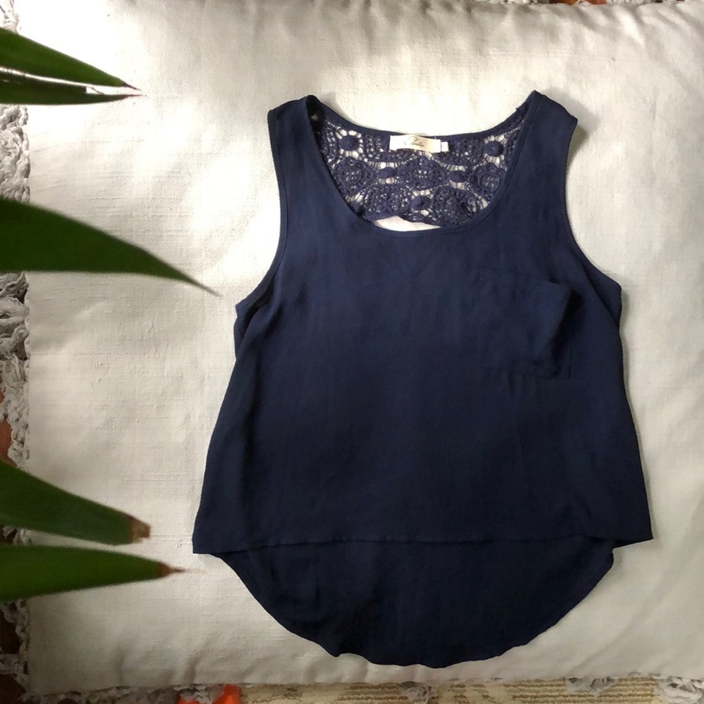 💛 Navy blue tank